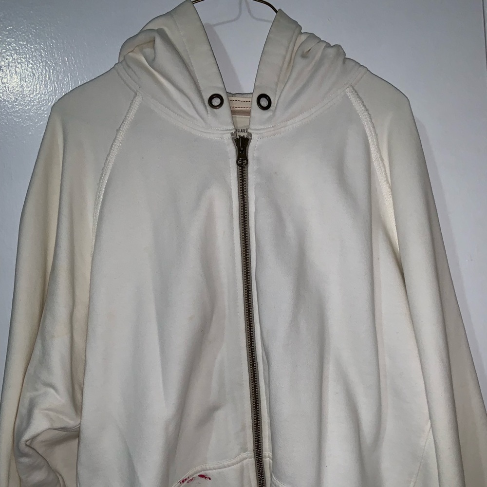 Old Navy Cream Zip up